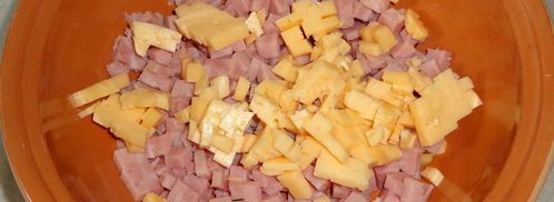 драники с ветчиной. Шаг 3