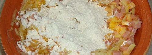 драники с ветчиной. Шаг 7