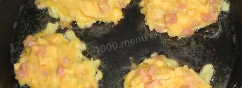 драники с ветчиной. Шаг 8