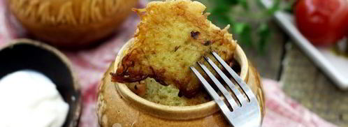 драники в горшочке. Шаг 9