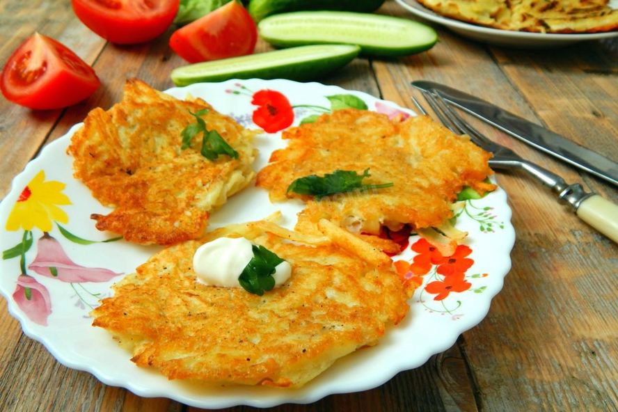 Рецепт картофельных драников без муки