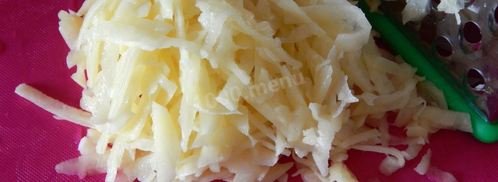 картофельные драники без муки. Шаг 2