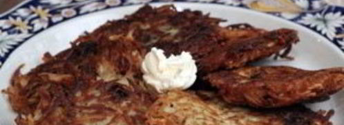 картофельные драники с грибами. Шаг 6