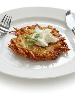 Картофельные драники с репой