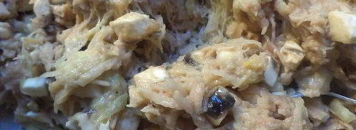 картофельные драники с шампиньонами и кабачком. Шаг 2