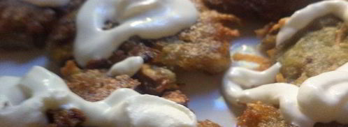 картофельные драники с шампиньонами и кабачком. Шаг 5