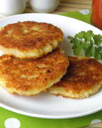 Постные драники из картошки