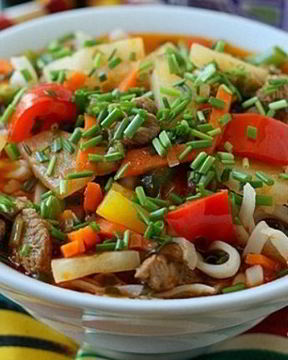 Дунганская лапша