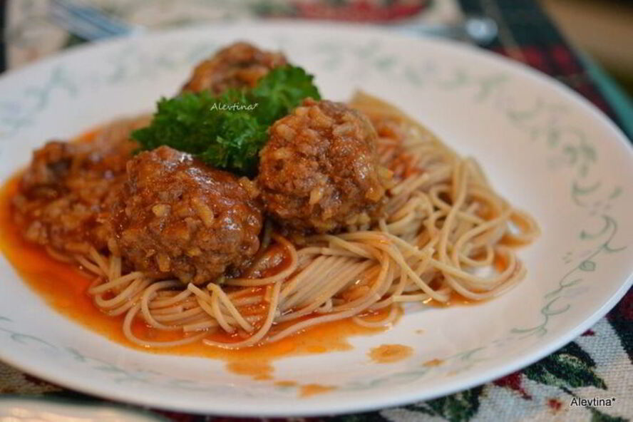 Рецепт фрикаделек ежики