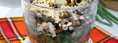 фрикадельки из баклажана и белой фасоли. Шаг 3