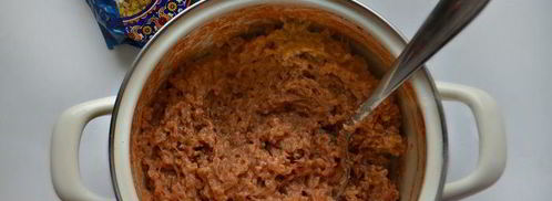 фрикадельки из булгура в томатном соусе. Шаг 3