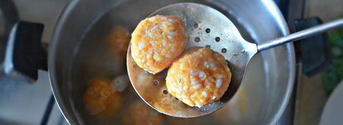 фрикадельки из булгура в томатном соусе. Шаг 5