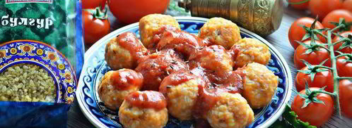 фрикадельки из булгура в томатном соусе. Шаг 7