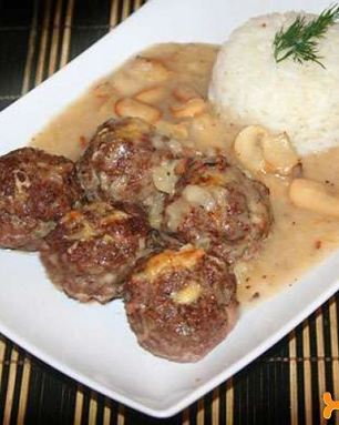 Фрикадельки из говядины