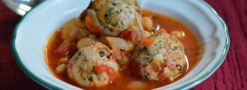 фрикадельки из индюшки в испанском стиле. Шаг 7