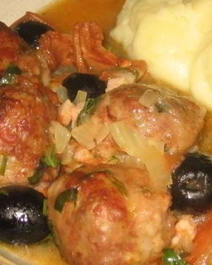 Фрикадельки из ветчины