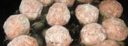 фрикадельки из ветчины. Шаг 3