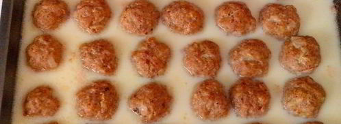 фрикадельки под сливочным соусом. Шаг 6