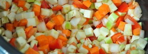 фрикадельки с овощами и розмарином. Шаг 8