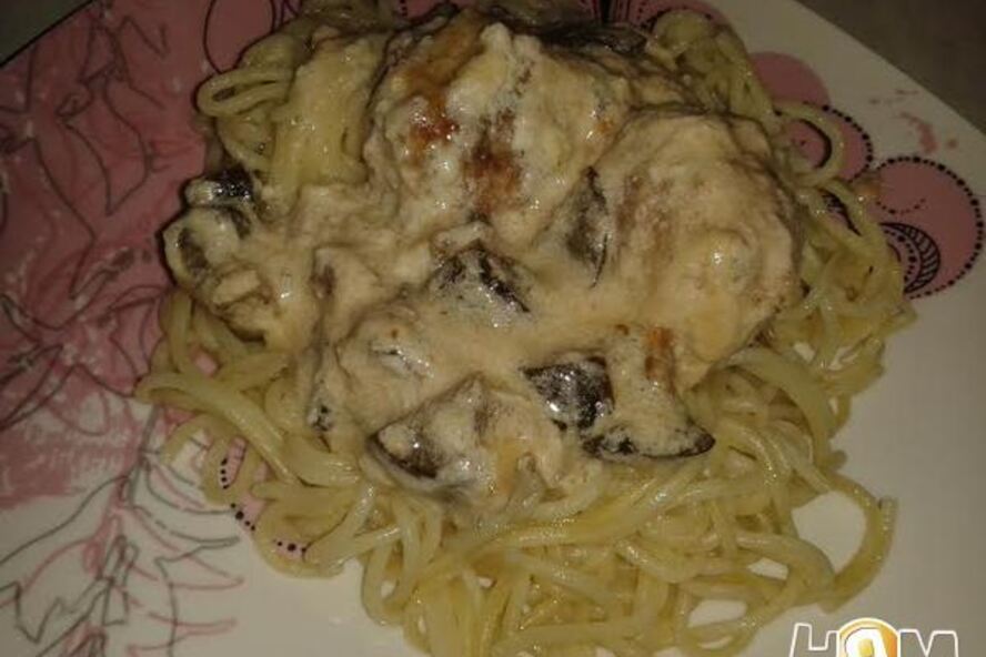 Рецепт фрикаделек тушеных с баклажанами