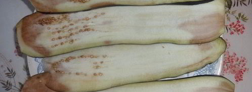 фрикадельки в баклажанных конвертах. Шаг 5