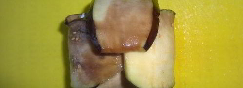 фрикадельки в баклажанных конвертах. Шаг 8