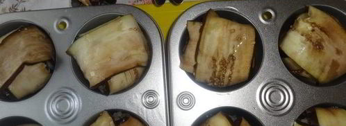 фрикадельки в баклажанных конвертах. Шаг 9