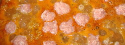 фрикадельки в соусе нежные. Шаг 16