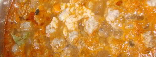 фрикадельки в соусе нежные. Шаг 17