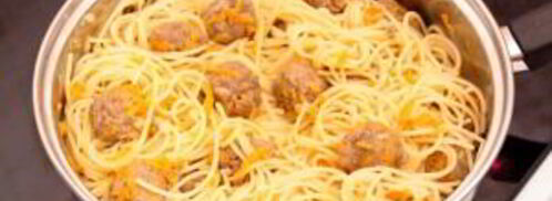 макароны с фрикадельками. Шаг 10