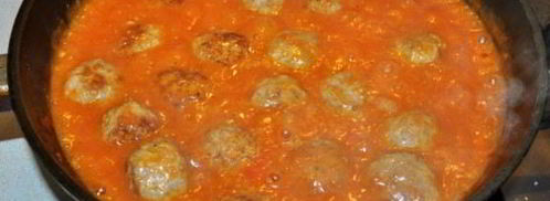 мексиканские фрикадельки в томатном соусе. Шаг 8