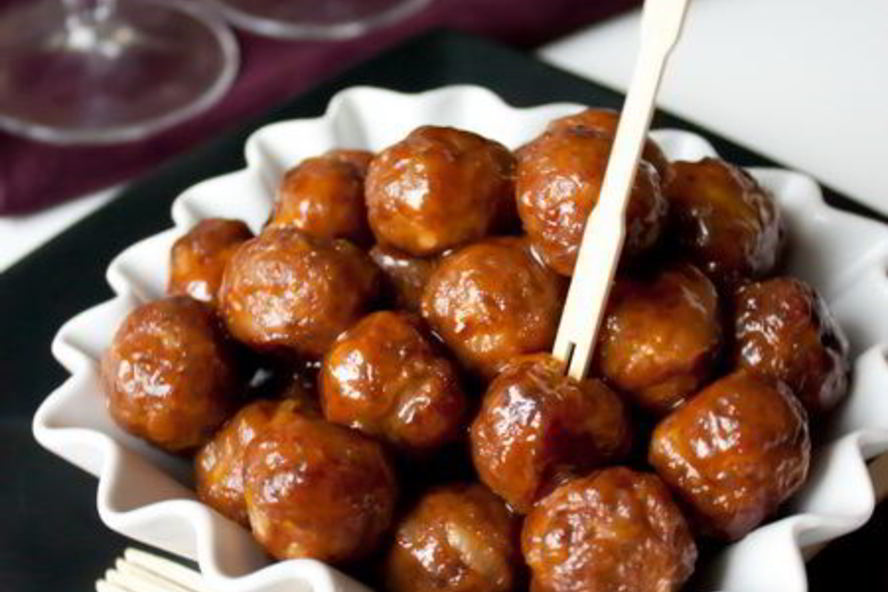 Рецепт остро-сладких закусочные фрикадельки