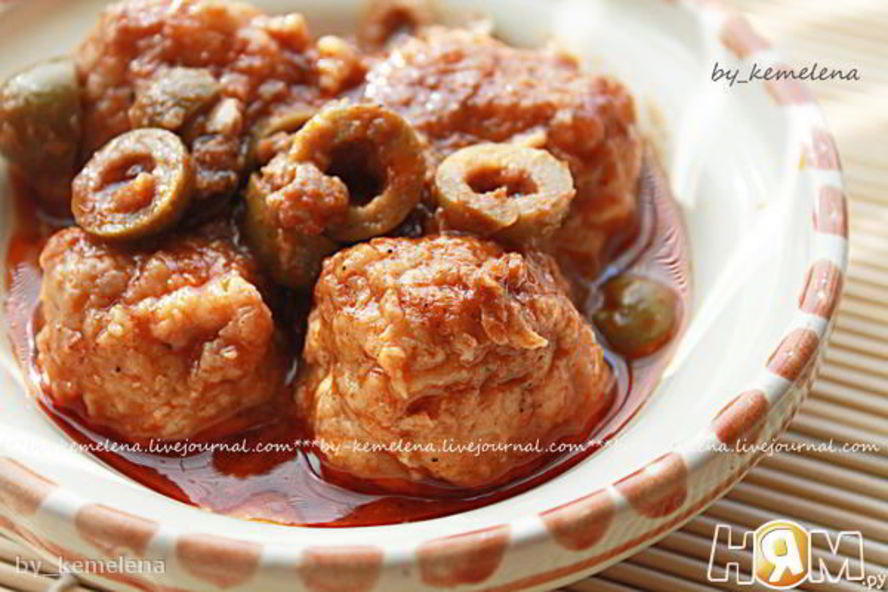 Рецепт рыбных фрикаделек по-алжирски