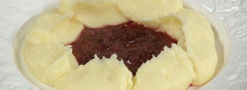 скандинавские фрикадельки с брусничным соусом и пикантным пюре. Шаг 8