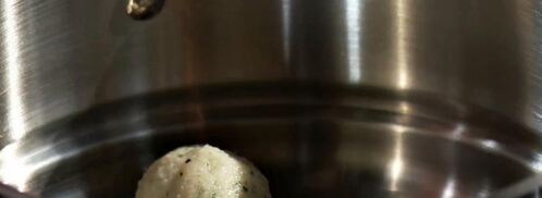 спагетти с фрикадельками из трески. Шаг 3