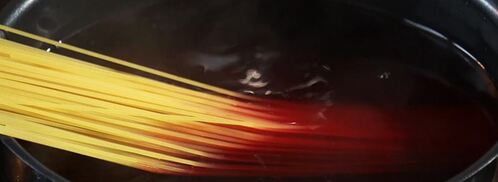 спагетти с фрикадельками из трески. Шаг 5