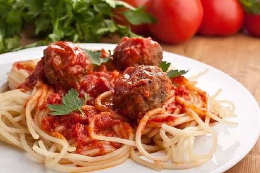Рецепт спагетти с фрикадельками