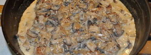 тушеные фрикадельки в грибном соусе. Шаг 6