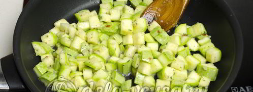 гарнир из кабачков. Шаг 4