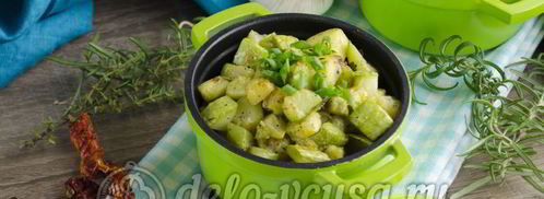 гарнир из кабачков. Шаг 6