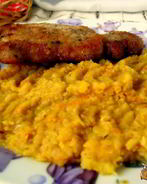 Гарнир из красной чечевицы