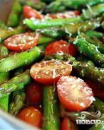 Гарнир из спаржи