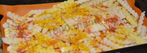 картофель фри в духовке. Шаг 6