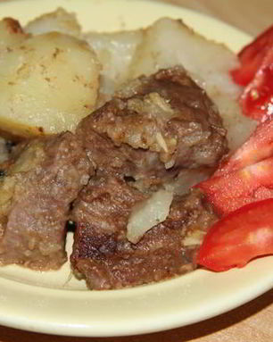 Картофель по-гречески