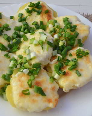 Картофель под сыром