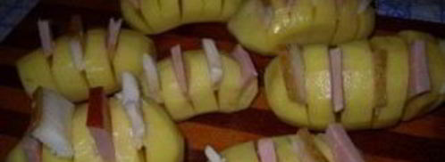 картофель с беконом в фольге. Шаг 5