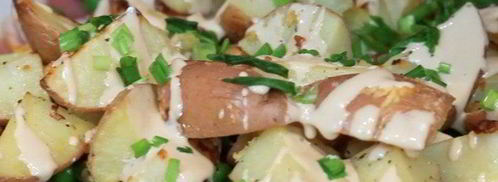 картофель с горошком и ветчиной. Шаг 8