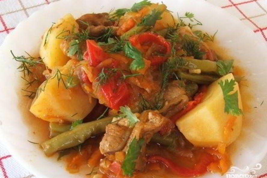 Рецепт картофеля с говядиной