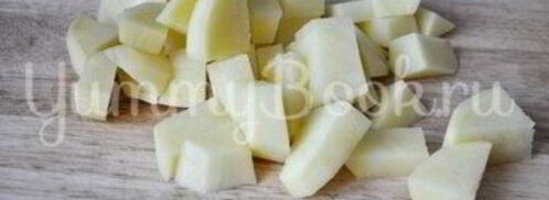 картофель с грибами в горшочке. Шаг 3