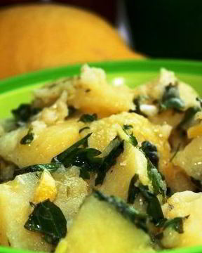 Картофель с лимоном